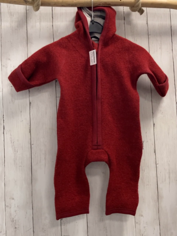 Ehrenkind Walkoverall Gr. 62/68  rot 100 % Schurwolle