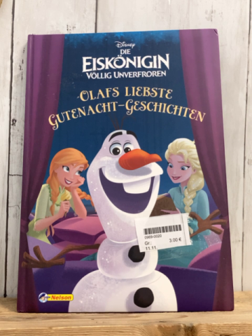  Buch Die Eiskönigin Olafs liebste Gutenacht-Geschichten 
