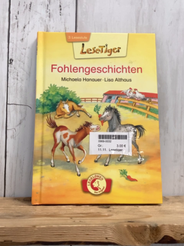 Lesetiger  Buch Fohlengeschichten 