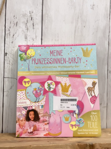 neu Kreativblock Meine Prinzessinnen-Partyy Mottoparty-Set
