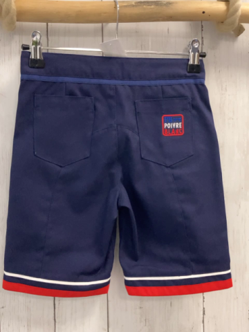 Poivre Blanc  Shorts  Gr. 110  blau weiß roter Streifensaum 