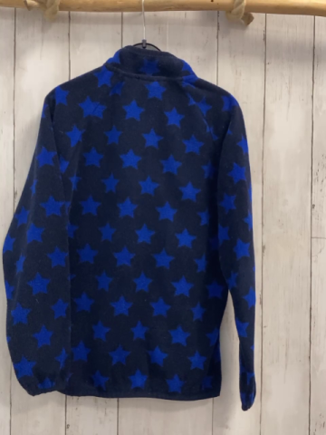 Racoon Fleecejacke  Gr. 134  dunkelblau hellblaue Sterne 