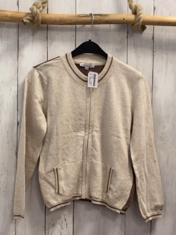 Bellybutton  Strickjacke  Gr. 122  beige braun 