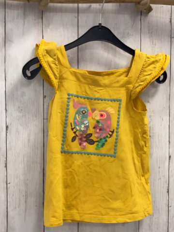  T-Shirt Gr. 122  gelb Vögel