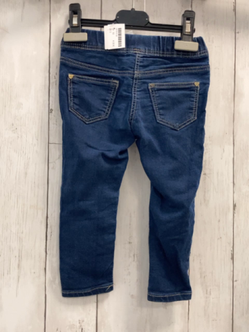  Jeggings Gr. 92  blau Jeans 