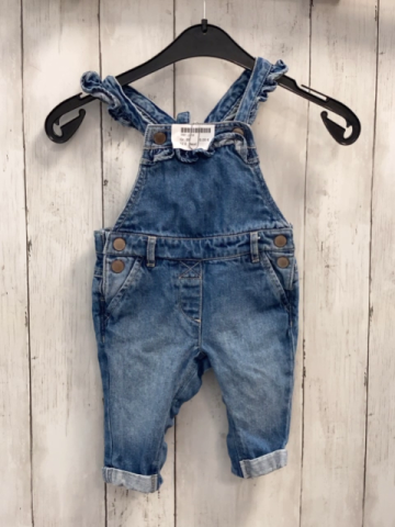 Next  Latzhose  Gr. 68  blau Jeans Rüschen