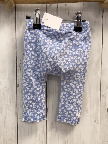 S´Oliver  Leggings  Gr. 62  hellblau weiße Blumen 