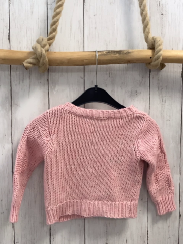Bass  Strickjacke  Gr. 74  rosa 