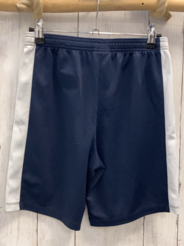 Nike Sportshorts Gr. 152  blau weißer Streifen Kordel