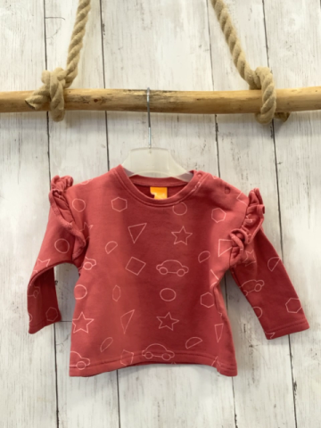 Pusblu Pullover Gr. 74  beerenton Formen