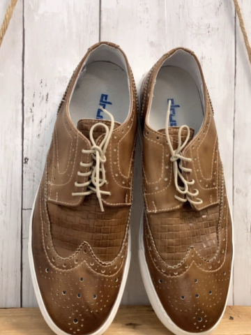 Drudd  Schuhe  Gr. 43  braun weiße Sohle 
