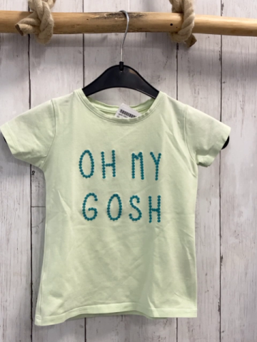 Name it  T-Shirt  Gr. 104  mint türkis Schrift 