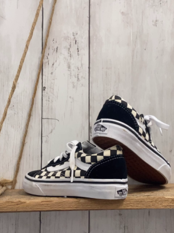 Vans  Schuhe  Gr. 31  schwarz + schwarz weiße Karos 