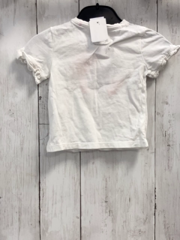 S´Oliver  T-Shirt  Gr. 68  weiß Bild orange Palme + Blüten