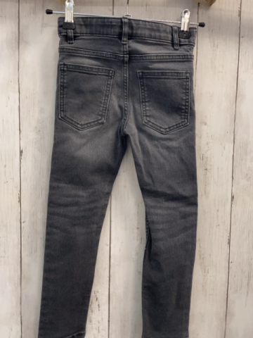 Next  Hose  Gr. 116  grau Jeans Bund verstellbar 