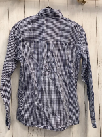 Benetton  Hemd  Gr. 158  blau weiß kariert 