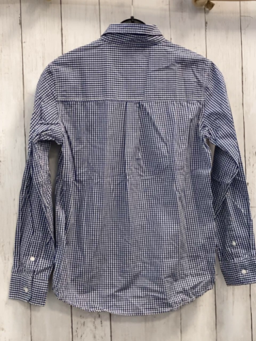 Benetton  Hemd  Gr. 158  blau weiß kariert 