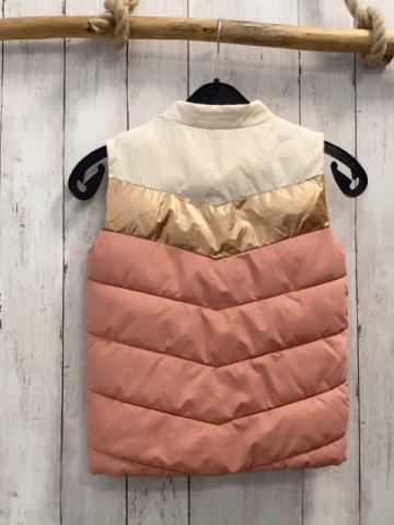 Vertbaudet  Winterweste  Gr. 134  rosa beige lachs 