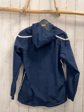 Reece  Jacke Gr. S blau weiße Streifen + Schrift 