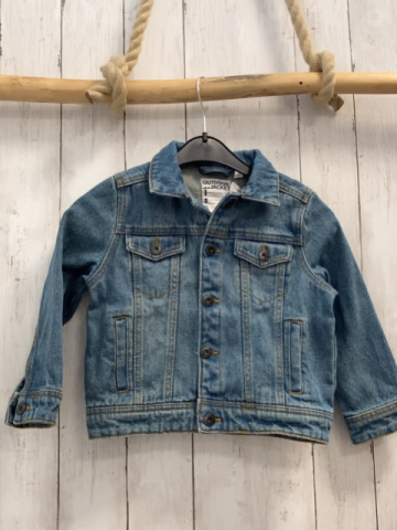 Vertbaudet  Jeansjacke  Gr. 104  blau 