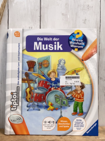 Tip Toi  Pappbuch Die Welt der Musik 