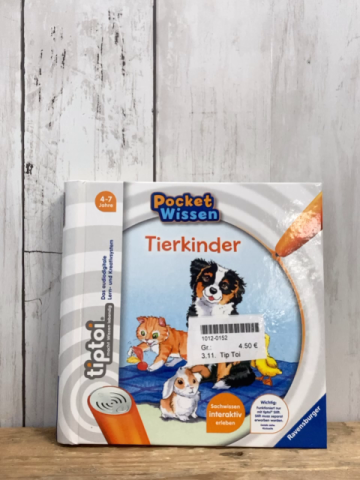 Tip Toi  Pappbuch Pocket Wissen Tierkinder 