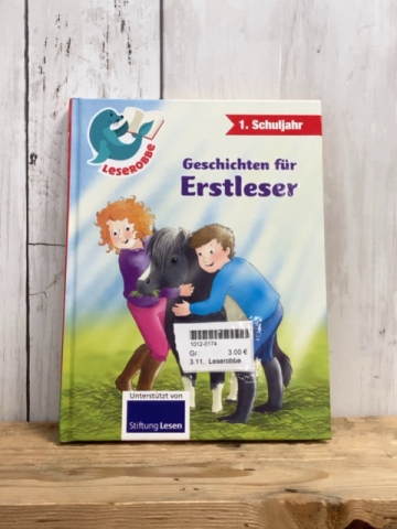Leserobbe  Buch Geschichten für Erstleser 