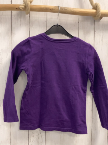 Jako-o  Pullover  Gr. 128  lila Katze als Artistin 