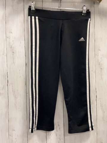 Adidas  Sporcaprileggings  Gr. 152  schwarz weiße Seitenstreifen 