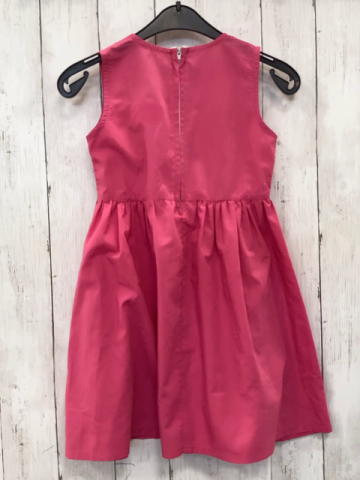   Kleid  Gr. 116  pink Kirschen 