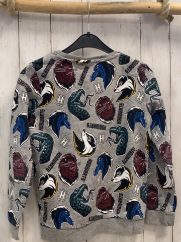 Harry Potter Pullover Gr. 134  grau Harry Potter Motive