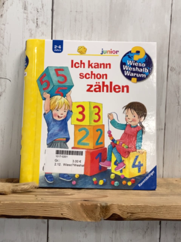 Wieso?Weshalb?Warum? Pappbuch Ich kann schon zählen 
