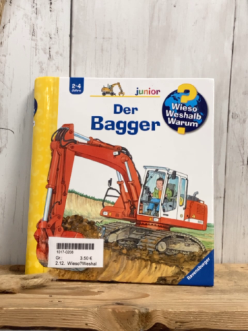 Wieso?Weshalb?Warum? Pappbuch Der Bagger 