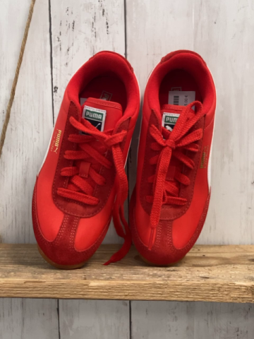 neu Puma  Schuhe  Gr. 33  rot dunkelrot weiß 