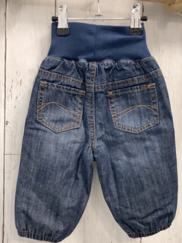 H&M Hose Gr. 62  blau jeans hoher Bund gefüttert