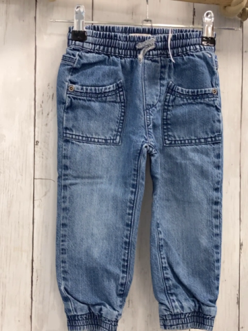 esprit Hose Gr. 86  blau Jeans Kordel gefüttert