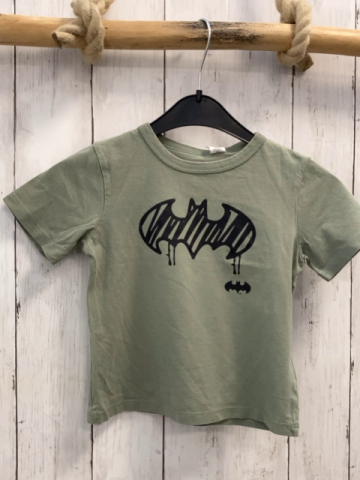 H&M T-Shirt Gr. 92  oliv Batman