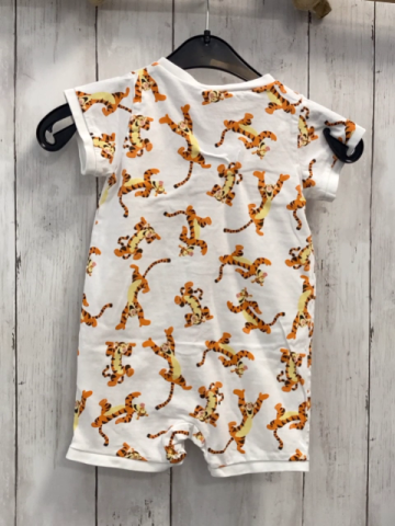 H&M Playsuit Gr. 74  weiß Tigger