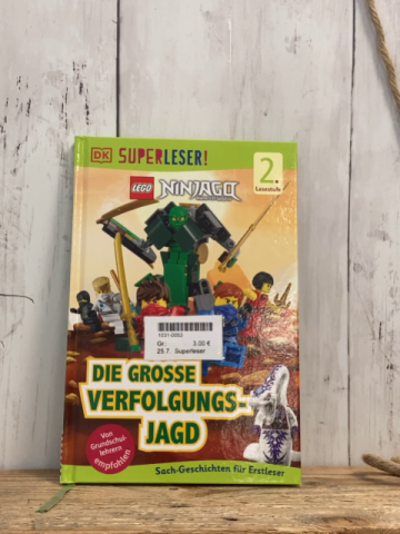 Superleser  Buch Ninjago: Die große Verfolgungsjagd 