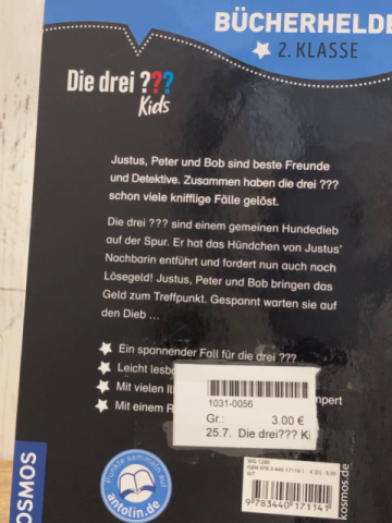 Die drei??? Kids  Buch Hunde in Gefahr 