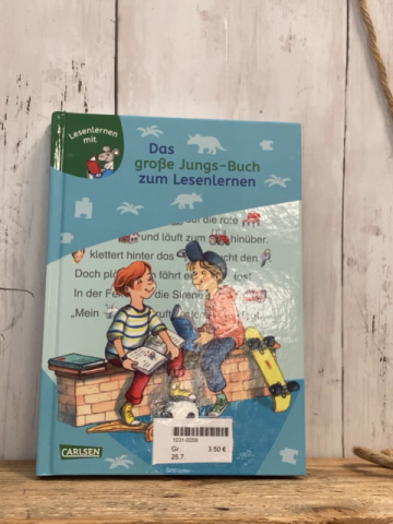   Buch Das große Jungs-Buch zum Lesenlernen 