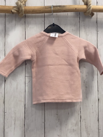   Pullover  Gr. 68  rosa Strick Hasenkopf 