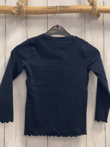 Name it  Langarmshirt  Gr. 110  blau Schmetterling 