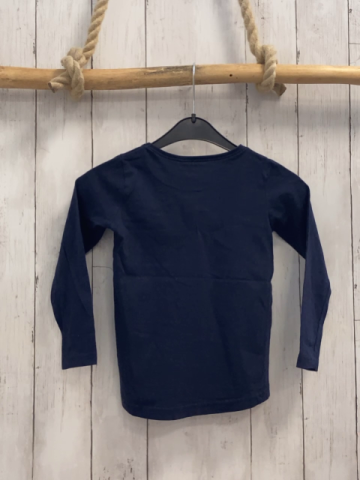 Blue Seven  Langarmshirt  Gr. 104  blau Sterne mit Glitzer 