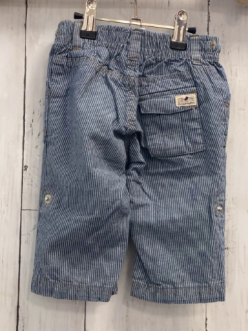 H&M Hose  Gr. 74  blau weiße Streifen weiße Kordel