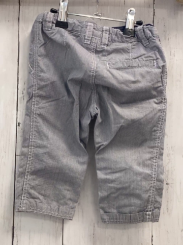 H&M Hose  Gr. 68  grau weiße Streifen Bund verstellbar 