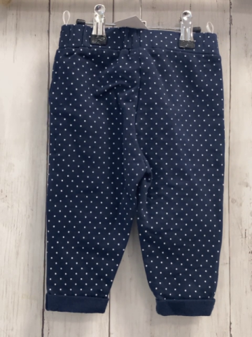 Disney  Leggings Gr. 80  blau weiße Punkte Minnie Mouse Kopf 