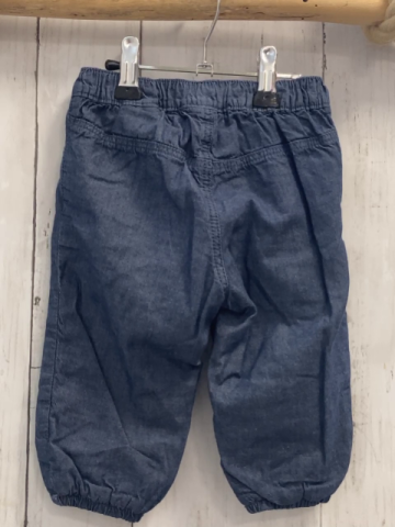 H&M  Jeggings  Gr. 74  blau gefüttert Gummizugbund