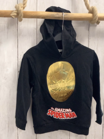H&M  Pullover  Gr. 98  schwarz Kapuze Spiderman 