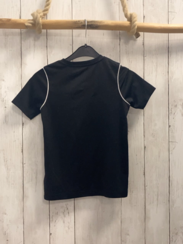 Nike  Sportshirt  Gr. 122/128  schwarz grauer Bund 